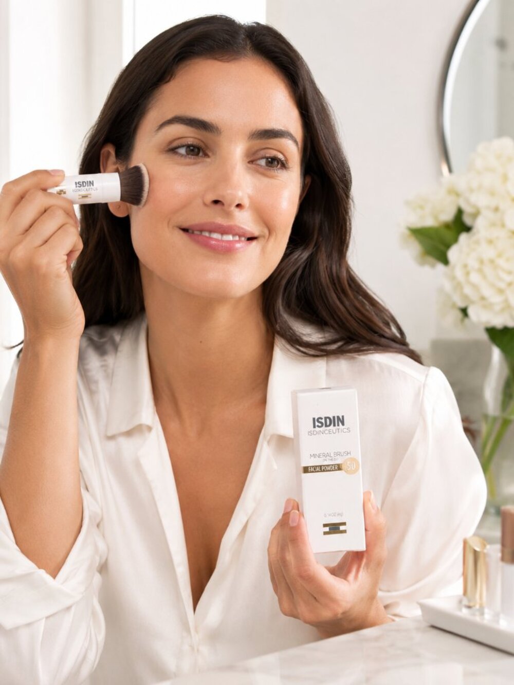 ISDIN Mineral Brush SPF 50 Facial Powder NEW
